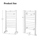2-in-1 150W Freestanding and Wall-mounted Towel Warmer Drying Rack with Timer by LJGDeals