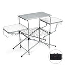 Foldable Outdoor BBQ Table Grilling Stand by LJGDeals