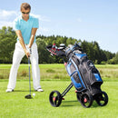 4 Wheel Folding Golf Pull Push Cart Trolley by LJGDeals