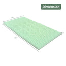 3 Inch Comfortable Mattress Topper Cooling Air Foam by LJGDeals