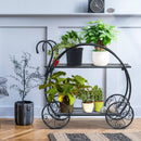 Heavy Duty Metal Flower Cart Plant Stand by LJGDeals