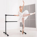 4 Feet Double Ballet Barre Bar with Adjustable Height by LJGDeals