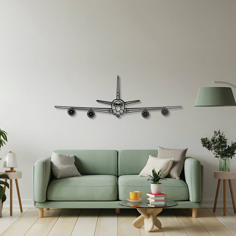 KC-135R Stratotanker Front Metal Aircraft Wall Art - NCP0386