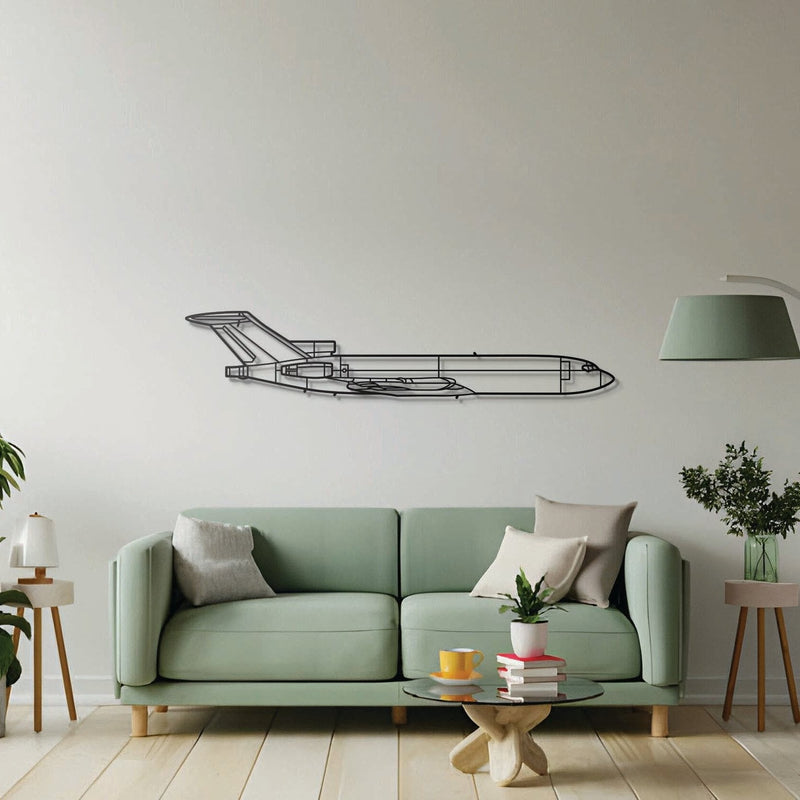 727-200F Metal Aircraft Wall Art - NCP0458