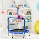 36 Inch Kids Trampoline Mini Rebounder with Full Covered Handrail by LJGDeals