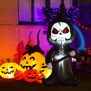 6 Feet Halloween Inflatable Decorations with Built-in LED Lights by DirectDeals