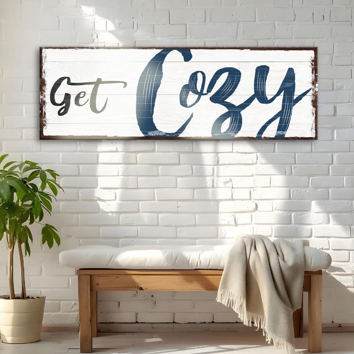 Get Cozy Sign, photo 2 of 8