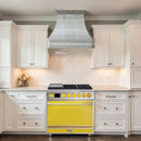 36 Inch Freestanding Custom Gas Range with 6 Sealed Burners Cooktop, Rapid Convection Oven, Natural Gas/LP Convertible - AK-G36N05A-3