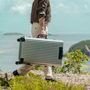 SPACE Aluminum Suitcase Gunmetal