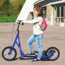 Height Adjustable Kid Kick Scooter with 12 Inch Air Filled Wheel by LJGDeals