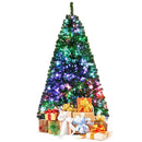6 Feet Pre-lit Fiber Optic Artificial Christmas Tree with 617 Branch Tips by LJGDeals