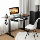 48 Inch Electric Sit to Stand Desk with Keyboard Tray by LJGDeals