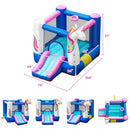 Kids Inflatable Bounce House with 380W Blower by LJGDeals