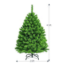 Snow Flocked Artificial Christmas Tree with Metal Stand by LJGDeals
