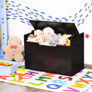 Kids Toy Wooden Flip-top Storage Box Chest Bench with Cushion Hinge by DirectDeals