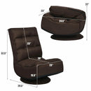 5-Position Folding Floor Gaming Chair by LJGDeals