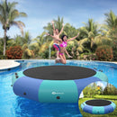 12 Feet Inflatable Splash Padded Water Bouncer Trampoline by LJGDeals