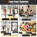 31 Inch Adjustable Exercise Aerobic Stepper with Non-Slip Pads-Gray by LJGDeals
