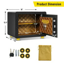 1.0 cu ft Fireproof Waterproof Electronic Safe Box with Digital Keypad and Key by LJGDeals