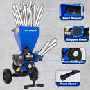 BILT HARD 224cc 7.5hp Gas Powered Wood Chipper with Tow Hitch