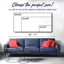 Midnight Navy Minimalist Wall Art by Tailored Canvases