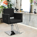 Salon Chair for Hair Stylist with Adjustable Swivel Hydraulic-Black by LJGDeals