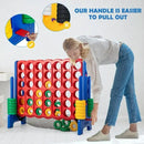 4-to-Score Giant Game Set with Net Storage-Blue by LJGDeals