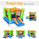 Kids Inflatable Bounce House without Blower for Indoor and Outdoor by LJGDeals