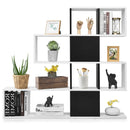 5-Tier Bookshelf Corner Ladder Bookcase with Storage Rack by LJGDeals