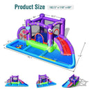 Inflatable Water Slide Castle without Blower by LJGDeals