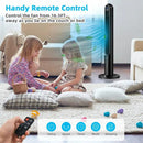 42 Inch 80 Degree Tower Fan with Smart Display Panel and Remote Control by LJGDeals