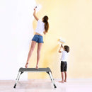 330 lbs Aluminum Folding Non-slip Drywall Step Stool Ladder by LJGDeals