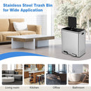 16 Gallon Dual Step Trash Can by LJGDeals