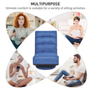 5-Position Folding Floor Gaming Chair by LJGDeals