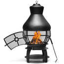 Patio Wood Burning Chimneys Fireplace by LJGDeals