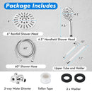 High Pressure Combo Handheld Shower Head by LJGDeals