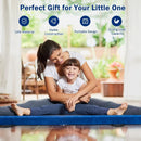 7 Feet Folding Portable Floor Balance Beam with Handles for Gymnasts by LJGDeals
