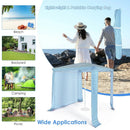 6.6 x 6.6 Feet Foldable and Easy-Setup Beach Canopy With Carry Bag by LJGDeals