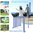 6.6 x 6.6 Feet Foldable and Easy-Setup Beach Canopy With Carry Bag by LJGDeals