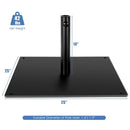25 Inch Square Patio Umbrella Base 42 LBS Weighted by LJGDeals