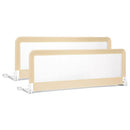 59 Inch Folding Breathable Baby Bed Rail Guard with Safety Strap by LJGDeals