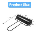 36 x 12 Inch Tow Lawn Roller Water Filled Metal Push Roller by LJGDeals