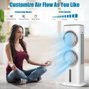 3-in-1 Evaporative Air Cooler with 9H Timer Remote-White by LJGDeals