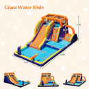 4-in-1 Kids Bounce Castle with Splash Pool without Blower by LJGDeals