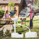 Camping Hand Wash Station Basin Stand with 4.5 Gallon Tank by LJGDeals