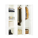 Foldable Closet Clothes Organizer with 8 Cubby Storage by LJGDeals