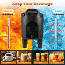 2.6 Gal Insulated Beverage Dispensers Set of 4 with Handles by LJGDeals