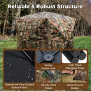 2-6 Person Side-by-Side Hunting Blinds Double One-way See-through Ground Blinds by LJGDeals