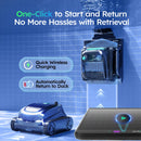 WYBOT S2 Solar with Solar-Powered Charging Dock Robotic Pool Cleaner