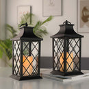 12''High Vintage Candle Lantern (Set of 2)--Applicable to Germany by JHY DESIGN